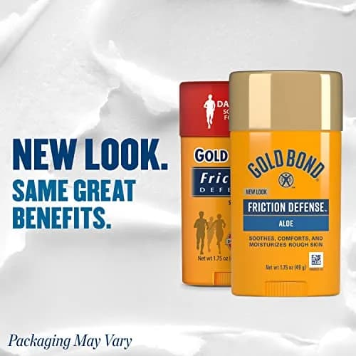 Gold Bond Friction Defense Stick 1.75 oz & Comfort Body Powder 10 oz Bundle | Unscented & Talc-Free Formula thumbnail 3