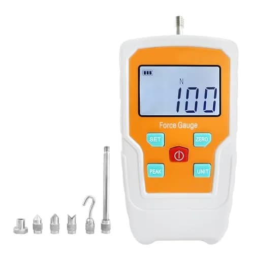 Soonkoda Digital Force Gauge 100N (3.5cm x 12.4cm x 6cm) | Accurate Push Pull Tension Pressure Tester thumbnail 1