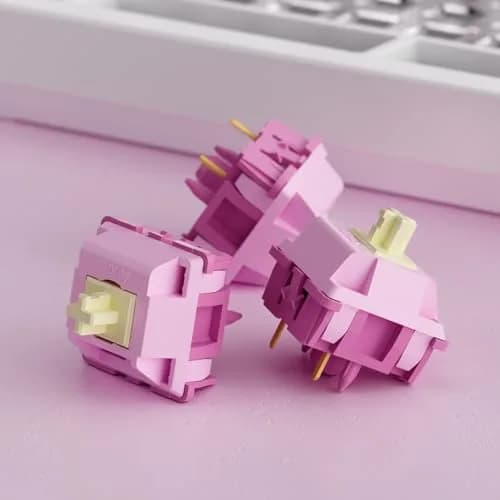 Akko V3 Creamy Purple Pro Tactile Keyboard Switches (45pcs) | Smooth, Creamy, and Satisfying Typing Experience thumbnail 7
