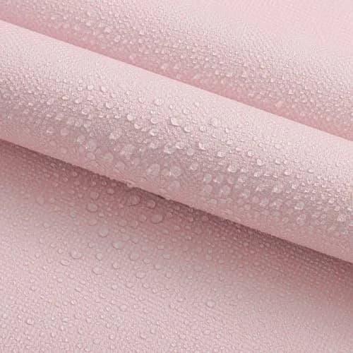 lenify Pink Peel and Stick Wallpaper Grasscloth Paper 15.7in x 196.8in | Vintage Linen Style, Waterproof, Easy to Install thumbnail 6