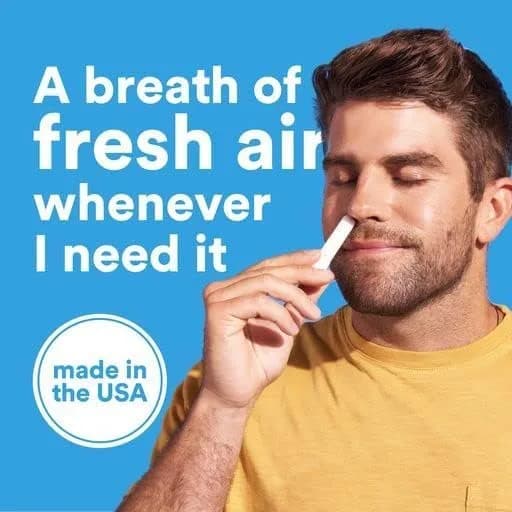 BoomBoom Nasal Stick Vapor Flow Technology Cool Refreshing Sensation | Natural Mood Boost - view 2