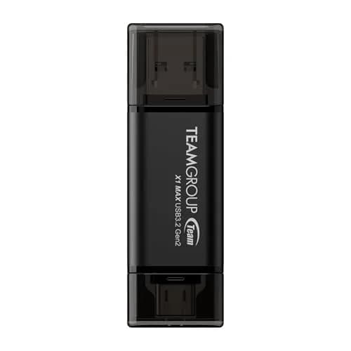 TEAMGROUP X1 MAX 256GB USB 3.2 Gen 2 Flash Drive 2.48 in (6.29 cm) | High-Speed Data Transfer for Devices thumbnail 1