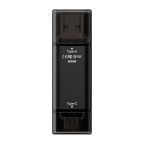 TEAMGROUP X1 MAX 256GB USB 3.2 Gen 2 Flash Drive 2.48 in (6.29 cm) | High-Speed Data Transfer for Devices thumbnail 2