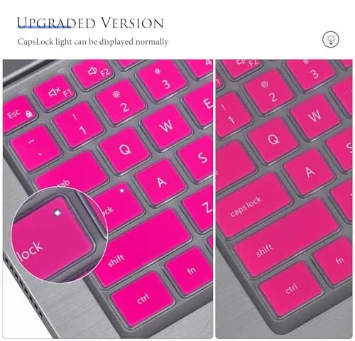 CASEDAO Pink Keyboard Cover Skin for Dell Latitude 14" 7440 5440 7430 5430 5431 9430 7420 5420 9420 7410 16" | US Layout thumbnail 2