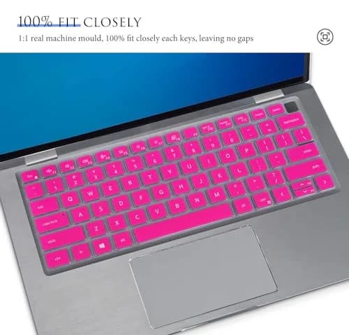 CASEDAO Pink Keyboard Cover Skin for Dell Latitude 14" 7440 5440 7430 5430 5431 9430 7420 5420 9420 7410 16" | US Layout thumbnail 3