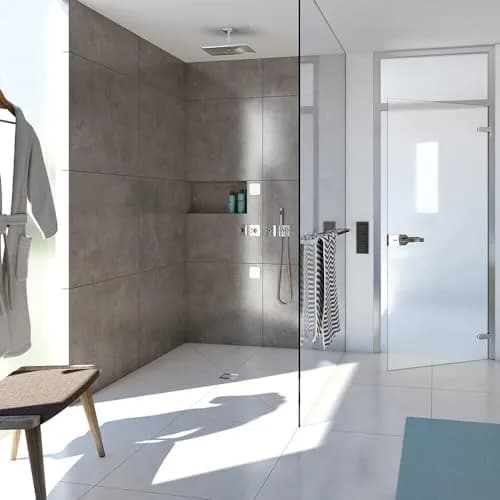 Wedi Shower Niche Set of 1 | 16 in. W x 32 in. H x 4 in. D | Modern Gray thumbnail 7