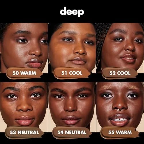 e.l.f. Soft Glam Satin Foundation 30ml (1 Fl Oz) | Medium Coverage, 55 Deep Warm thumbnail 3