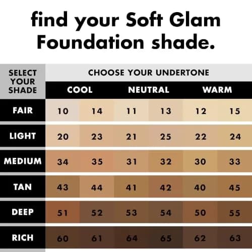 e.l.f. Soft Glam Satin Foundation, Medium Coverage, 14 Fair Cool | Long-Lasting, Hydrating, Vegan thumbnail 7