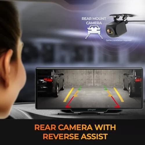 myGEKOgear Orbit C120 10.26" Infotainment Display with Dash Cam and Backup Cam | Wireless Apple CarPlay & Android Auto, 1080p Dashcams thumbnail 8