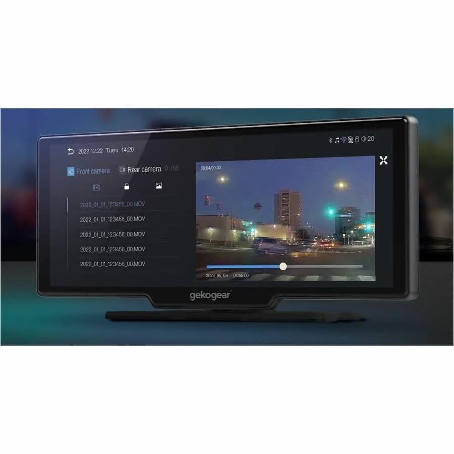 myGEKOgear Orbit C120 10.26" Infotainment Display with Dash Cam and Backup Cam | Wireless Apple CarPlay & Android Auto, 1080p Dashcams thumbnail 3