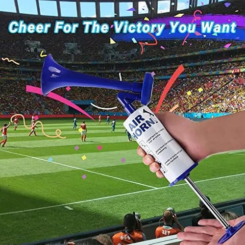 Qidoe Handheld Air Horn 130dB | Loud Marine & Sporting Noisemaker for Outdoors & Safety thumbnail 3