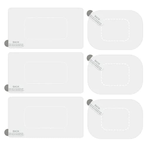 GUGUMO Transparent Dash Cam Windshield Sticker Kit | 10-Pack, Modern Style thumbnail 7