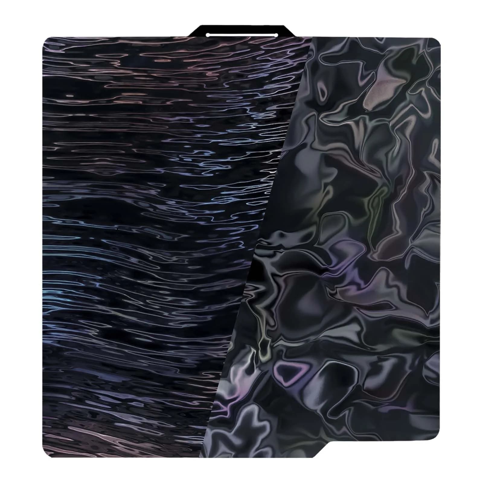 IdeaFormer-3D PER Build Plate 257x257 mm | Abstract Water Ripples+Wood Grain for Bambu Lab Printers - main product image