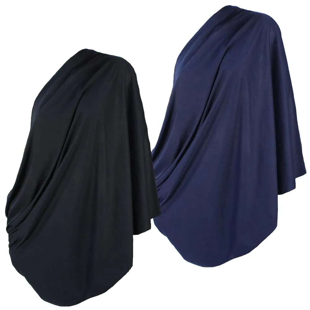 LK Baby 2pk Infinity Nursing Scarf Shawl | Soft Breathable Jersey for Breastfeeding Privacy