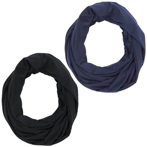 LK Baby 2pk Infinity Nursing Scarf Shawl | Soft Breathable Jersey for Breastfeeding Privacy thumbnail 2
