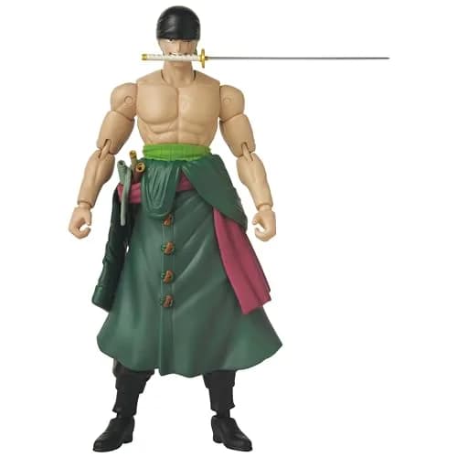 ANIME HEROES One Piece Roronoa Zoro Three Sword Style Action Figure | 6.5 inch scale, Plastic, Glossy finish, for ages 4+ thumbnail 4