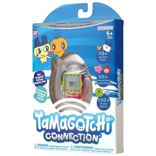 Tamagotchi Connection Virtual Pet Clear Retro | Interactive Electronic Toy for Kids 6+ thumbnail 5
