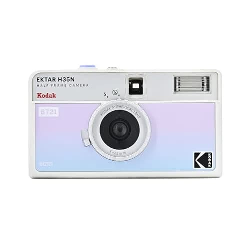 Kodak EKTAR H35N Half Frame Film Camera BT21 Edition, 110g (0.24 lb) | Built-in Star Filter & Bulb Function thumbnail 1