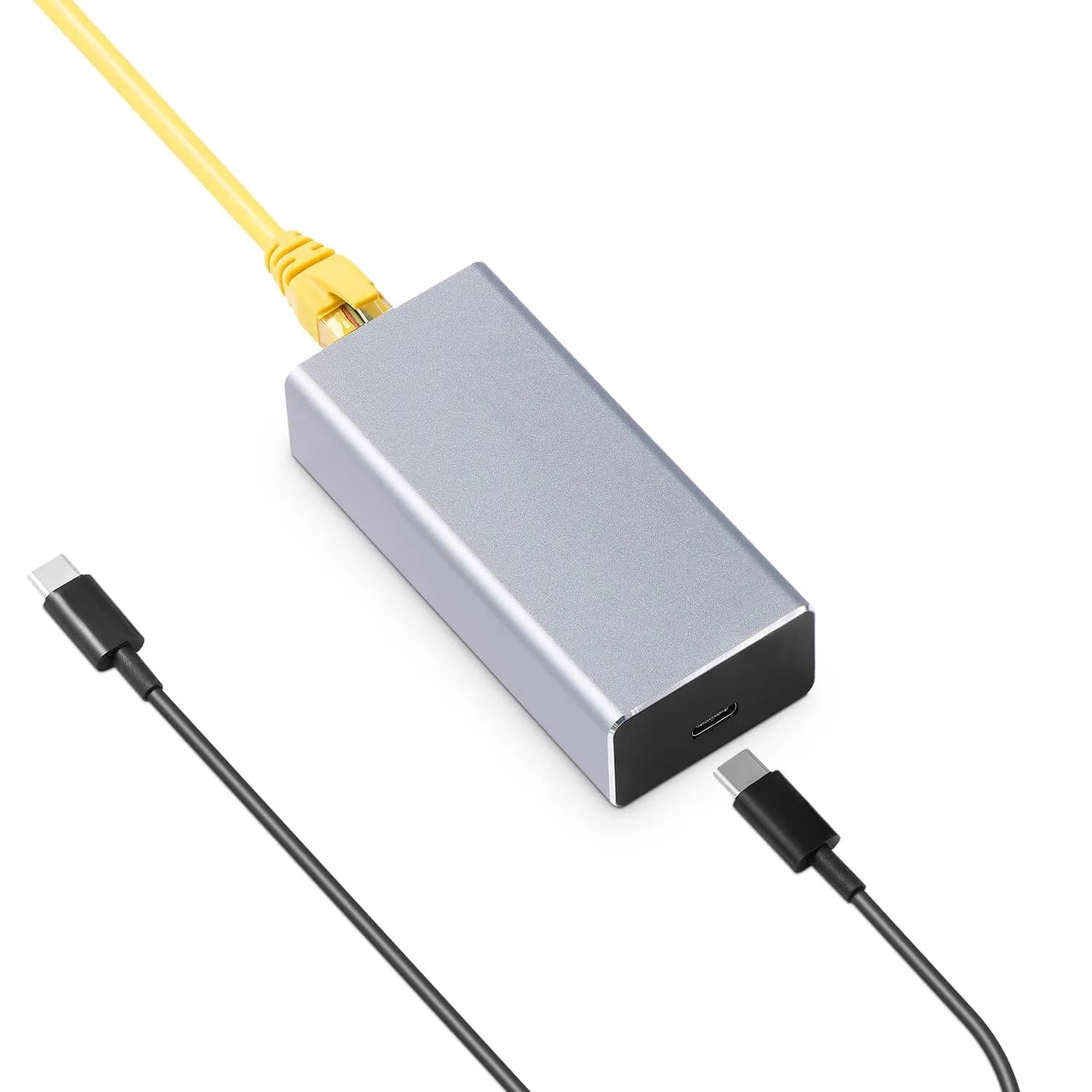 MokerLink PoE to Type-C Converter 100Mbps | 5V/3A or 9V/2.22A PD Output with Ethernet — 100 Mbps