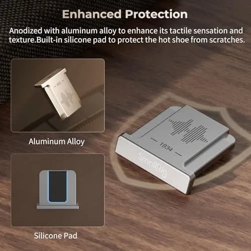 SmallRig Hot Shoe Cover for FUJIFILM Cameras (Silver) | Protects Hot Shoe, Anodized Aluminum Alloy thumbnail 4