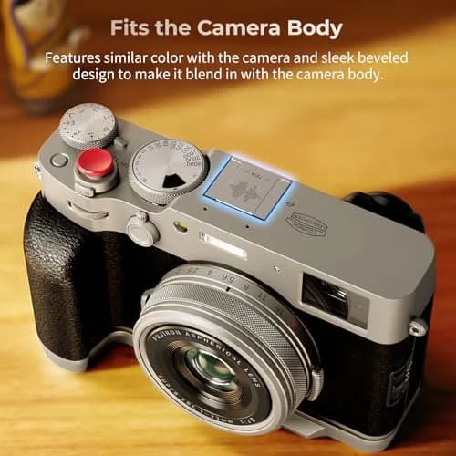 SmallRig Hot Shoe Cover for FUJIFILM Cameras (Silver) | Protects Hot Shoe, Anodized Aluminum Alloy thumbnail 3