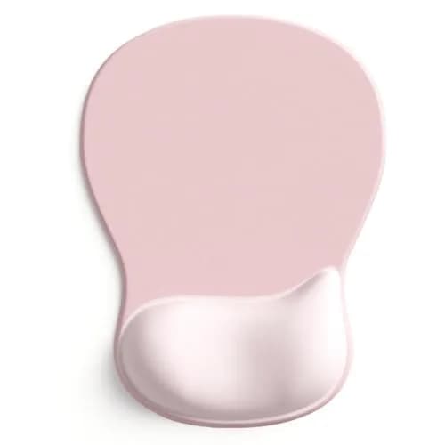DEMON CHEST ErgoComfort Gel Wrist Rest Mouse Pad Serene Forest 10.2 x 7.9 in | Premium Lycra Surface for Precise Mouse Movements — 02Pink Serenity