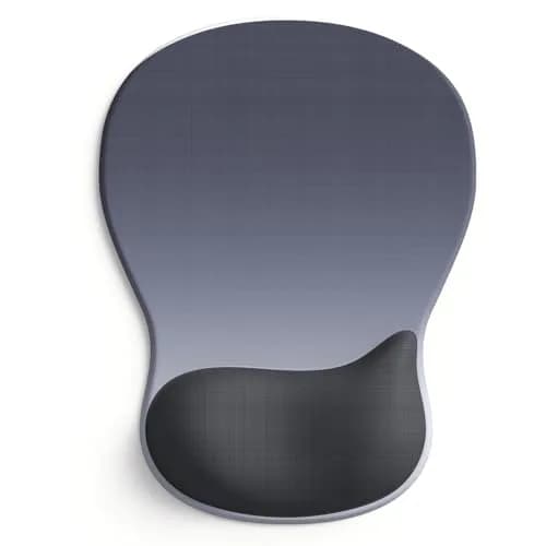 DEMON CHEST ErgoComfort Gel Wrist Rest Mouse Pad Serene Forest 10.2 x 7.9 in | Premium Lycra Surface for Precise Mouse Movements — 05Midnight Wave