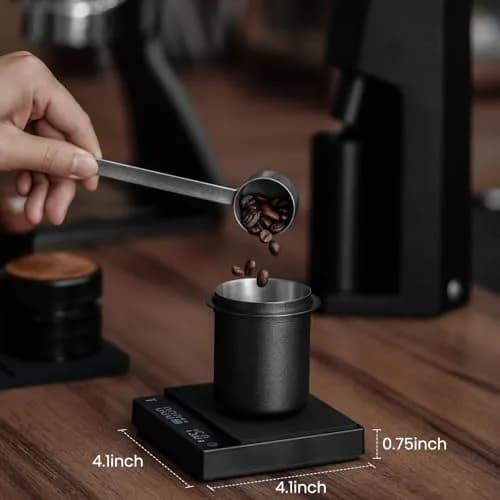 MHW-3BOMBER Mini Coffee Scale with Timer, Rechargeable Espresso Scale 2kg (4.4lb) | Gravity Sensing, 0.1g Precision for Pour-Over thumbnail 6