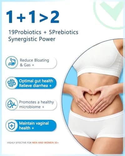 Anven Health Probiotics for Women Men Prebiotics 60 Capsules | Digestive & Gut Support in USA thumbnail 4