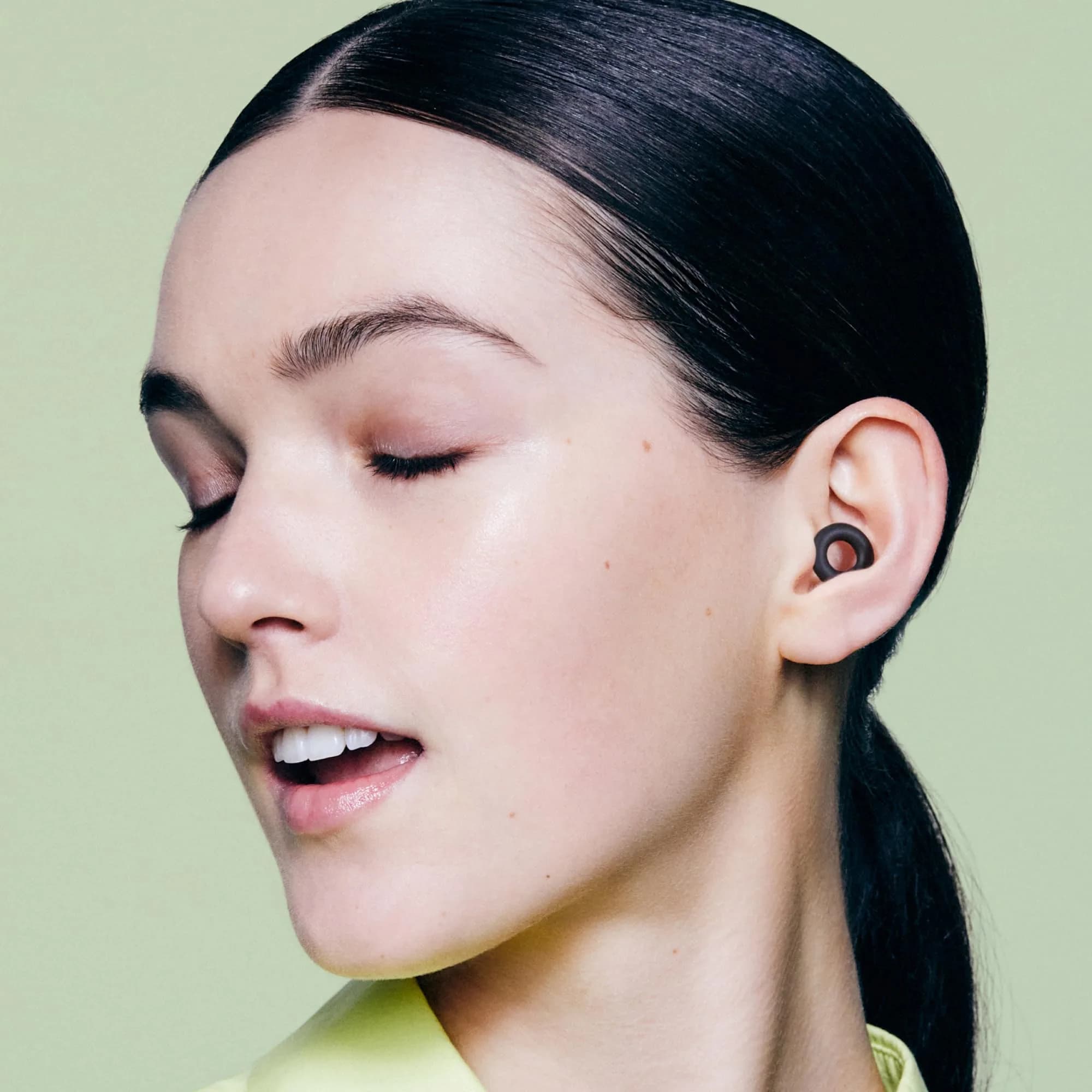 Loop Quiet 2 Ear Plugs for Sleep & Focus in Black - 24dB Noise Reduction | Ultra-Comfy Reusable Hearing Protection - view 4