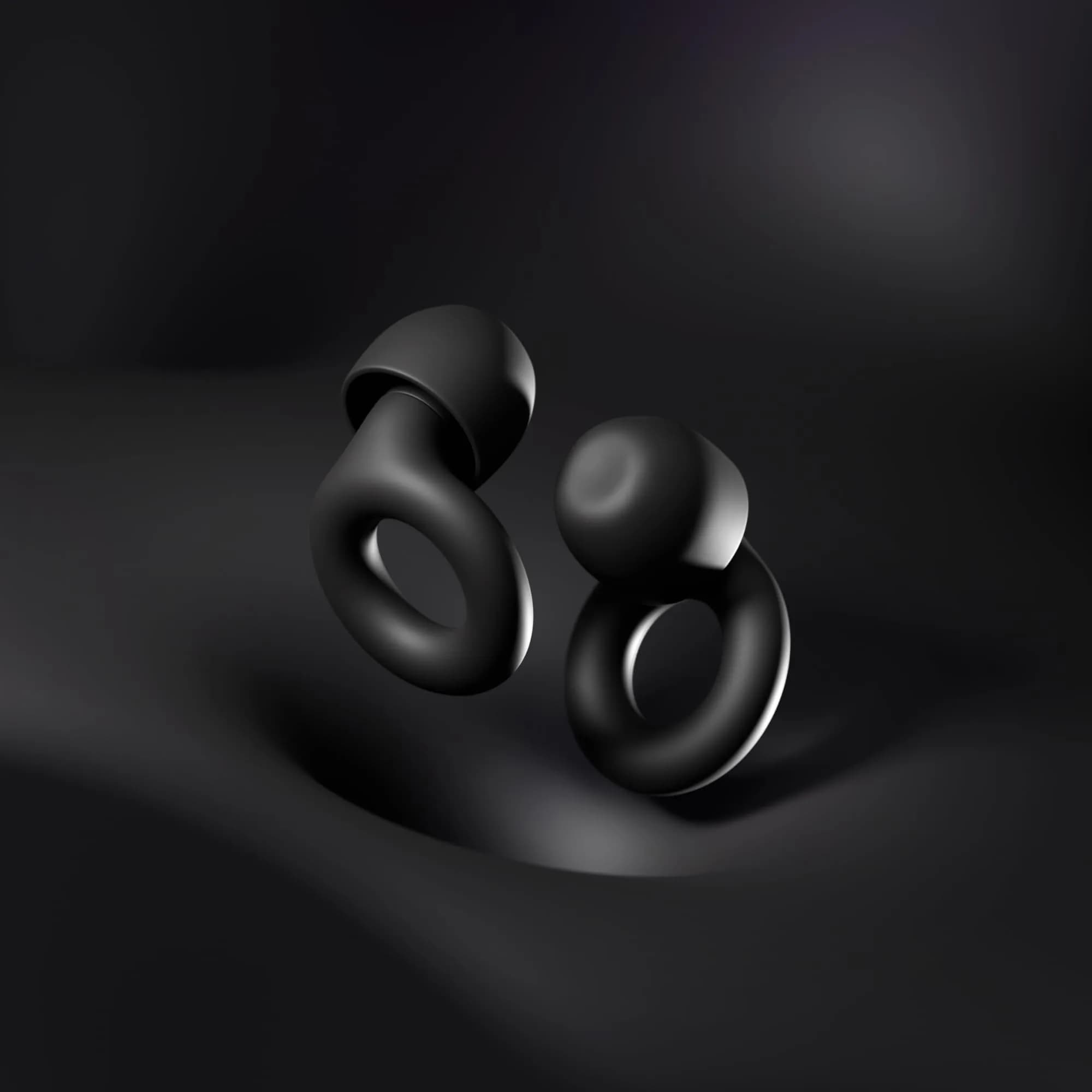 Loop Quiet 2 Ear Plugs for Sleep & Focus in Black - 24dB Noise Reduction | Ultra-Comfy Reusable Hearing Protection - view 5