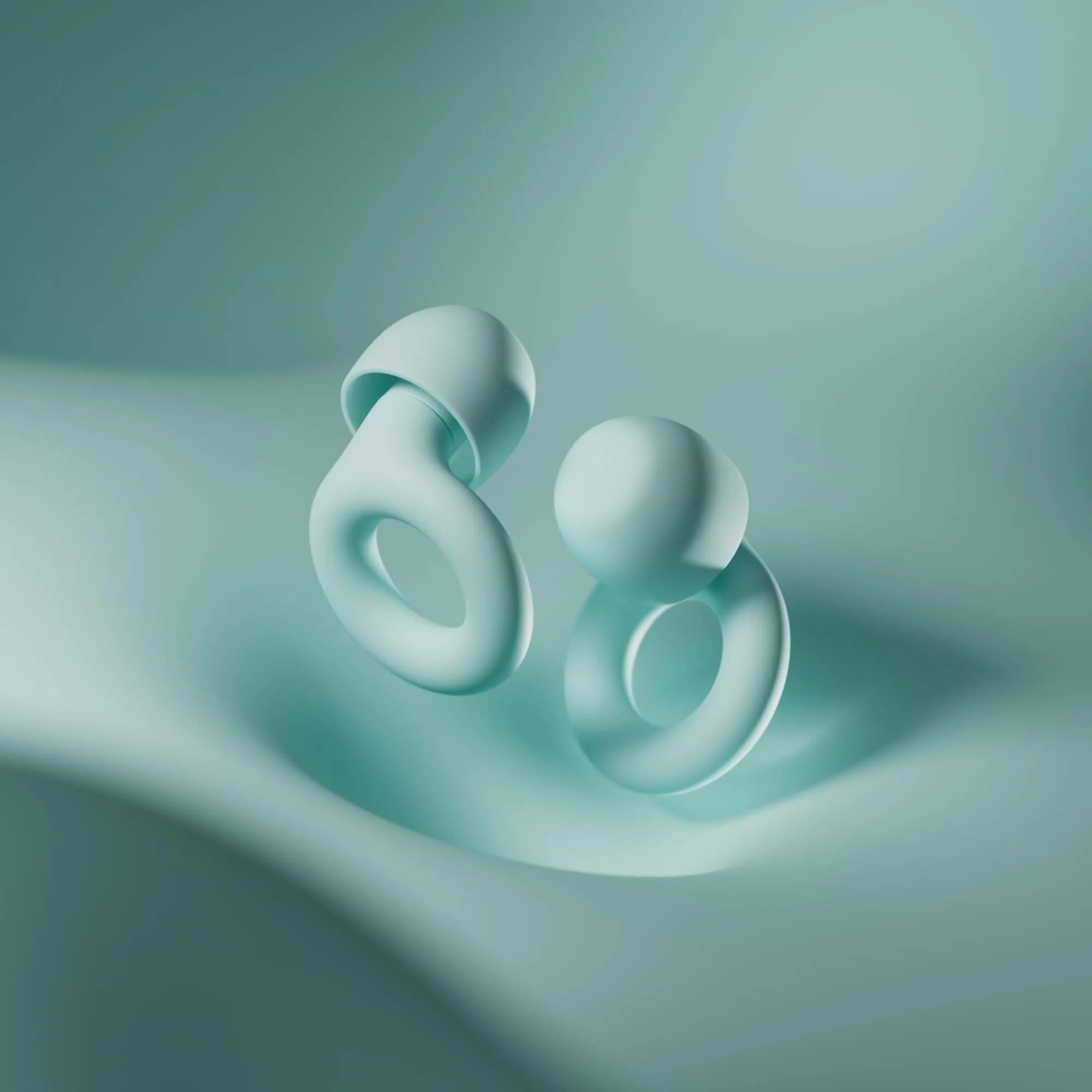 Loop Quiet 2 Ear Plugs Mint | 24dB SNR Noise Reduction, Reusable Silicone for Sleep & Focus - view 5