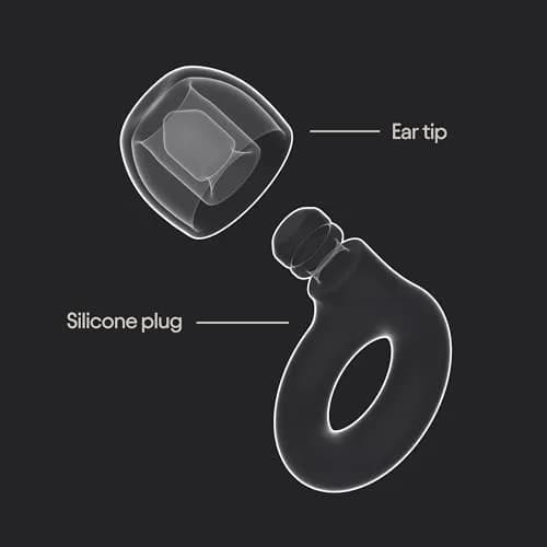 Loop Quiet 2 Ear Plugs Mint | 24dB SNR Noise Reduction, Reusable Silicone for Sleep & Focus thumbnail 6