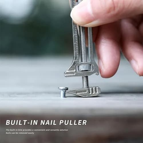 ORLUK Compact Titanium Multitool - Mini Wrench, Bottle Opener, Caliper, 2Pcs | Portable & Multifunctional thumbnail 2
