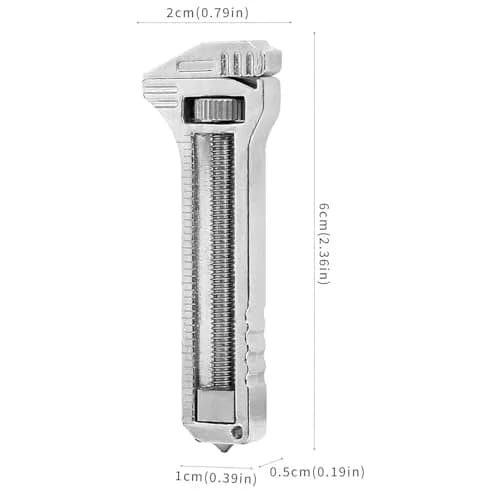 ORLUK Compact Titanium Multitool - Mini Wrench, Bottle Opener, Caliper | Portable & Multifunctional thumbnail 5