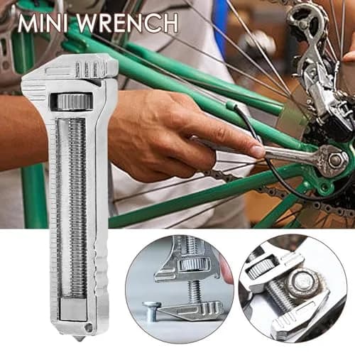 ORLUK Compact Titanium Multitool - Mini Wrench, Bottle Opener, Caliper | Portable & Multifunctional thumbnail 3
