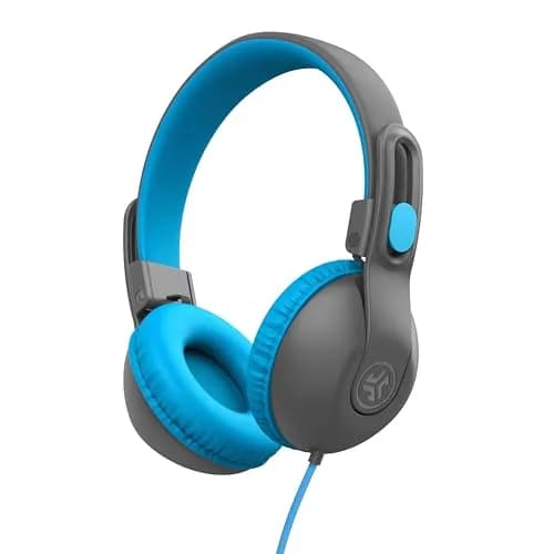 JLab JBuddies Studio 2 On-Ear Kids Wired Headphones | Kid Safe, Volume Limiter, Adjustable, Noise Isolation thumbnail 1