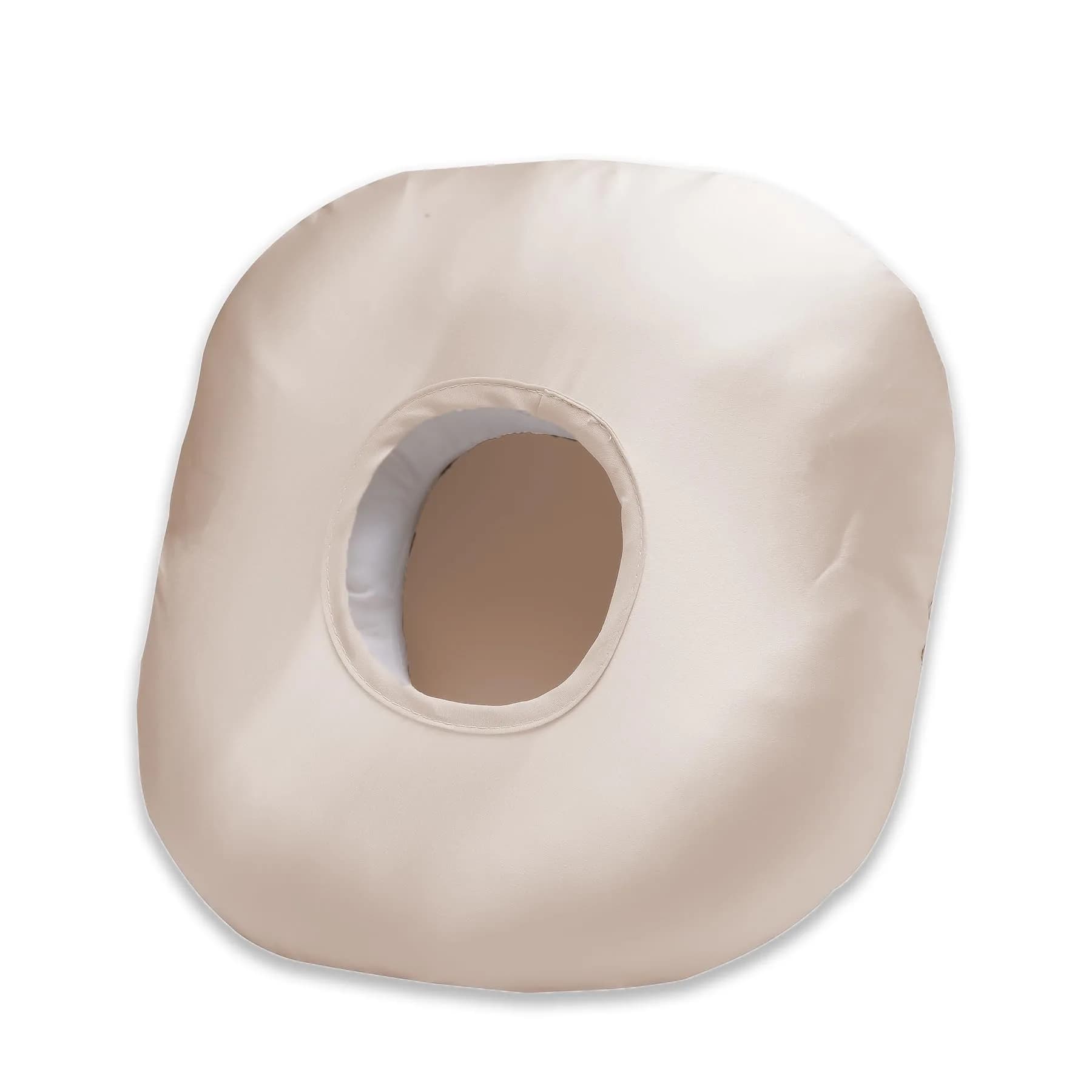 Wuronsa Light Yellow Silk Ear Piercing Pillow with Hole for Cartilage Piercings & CNH Support - main product image