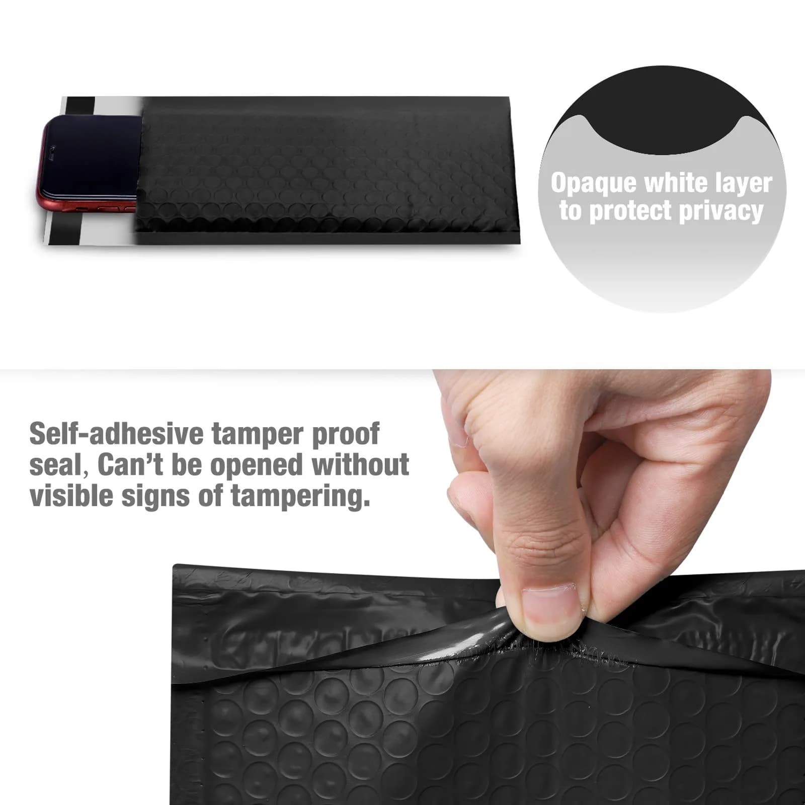 Fuxury 6x10 Padded Bubble Mailers 1000 Pack | Bulk Shipping Envelopes for Small Business - view 3