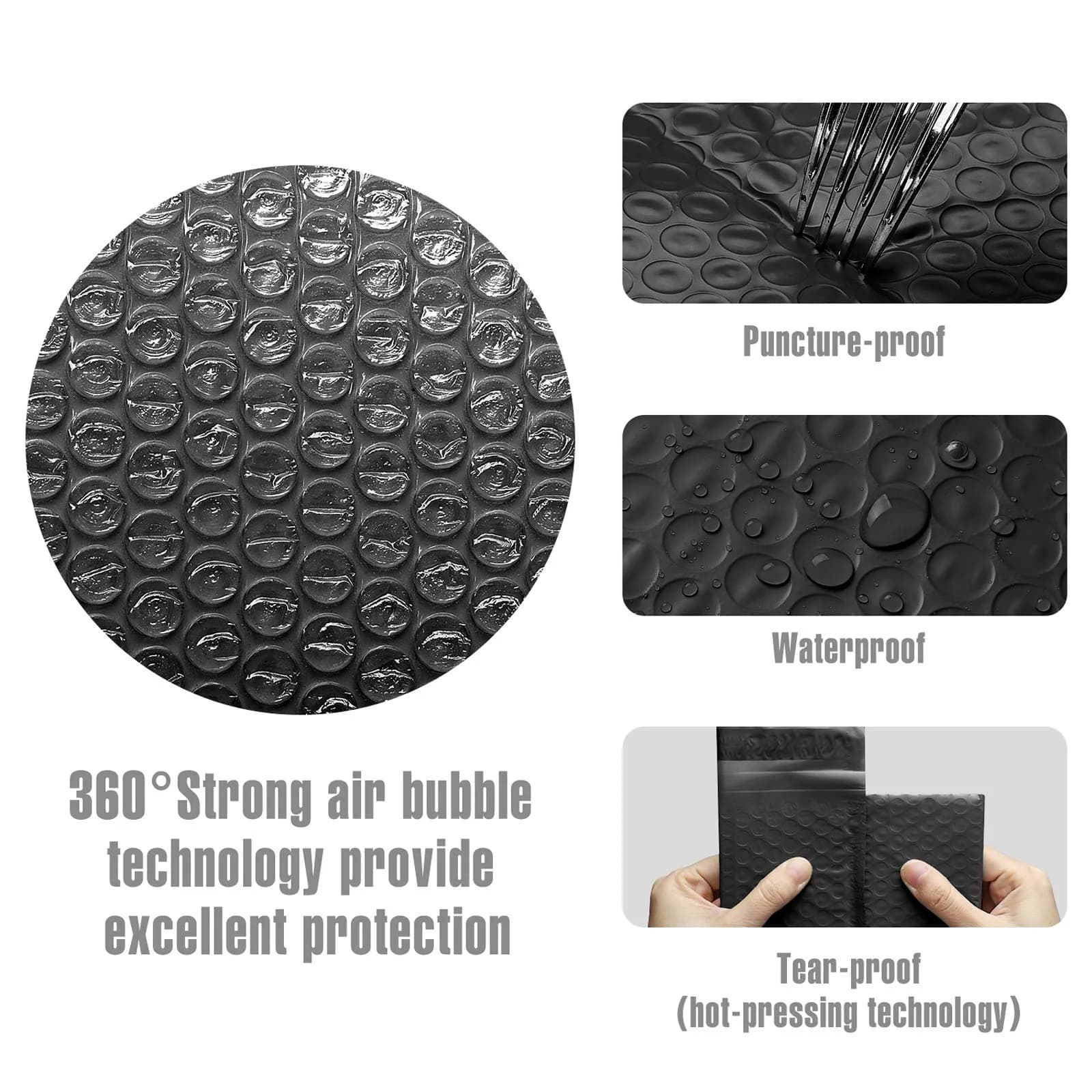 Fuxury 6x10 Padded Bubble Mailers 1000 Pack | Bulk Shipping Envelopes for Small Business - view 4