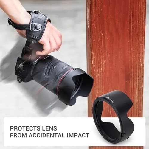 JJC Lens Hood for Canon RF 24-105mm f/4L IS USM Lens, Replaces EW-83N | Supports 77mm Filter & Cap, Anti-Flare, Compact Storage thumbnail 5