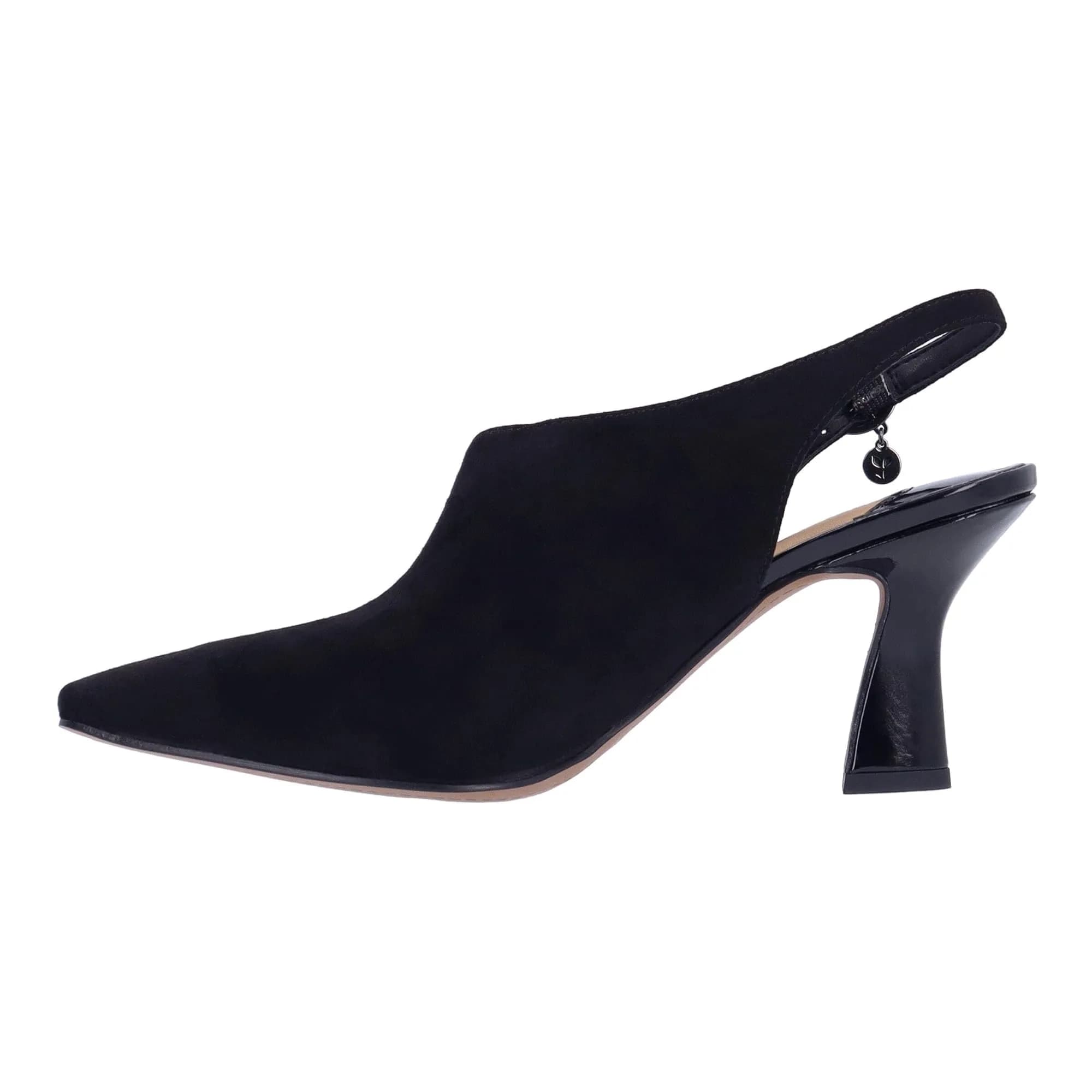 J.Reneé Prissy Black Women's Pump Shoes 10.5 Wide | Elegant Dress Pump with Memory Foam (70-120c) - main product image