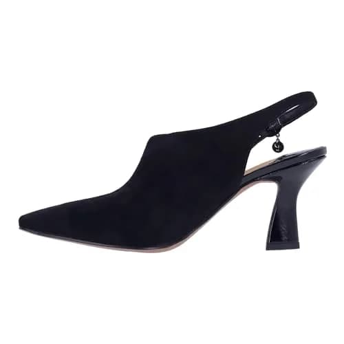 J.Reneé Prissy Black Women's Pump Shoes 10.5 Wide | Elegant Dress Pump with Memory Foam (70-120c) thumbnail 1
