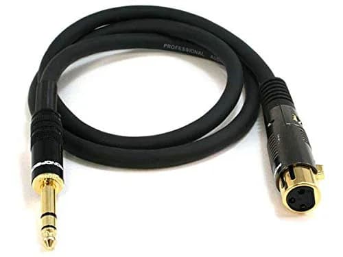 Monoprice Premier Series XLR to 1/4-Inch TRS Audio Cables 4.57 m (15 Ft) | Balanced Pro Audio Signal Transmission thumbnail 5