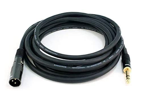 Monoprice Premier Series XLR to 1/4-Inch TRS Audio Cables 4.57 m (15 Ft) | Balanced Pro Audio Signal Transmission thumbnail 2