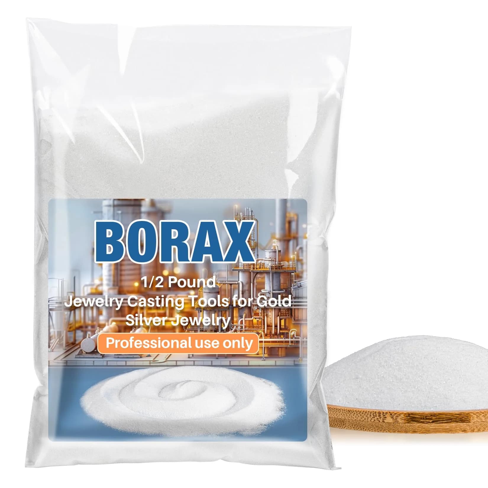 MAQIHAN Borax Flux 7.4oz | Metal Melting & Jewelry Casting Flux for Professionals — 7.4oz