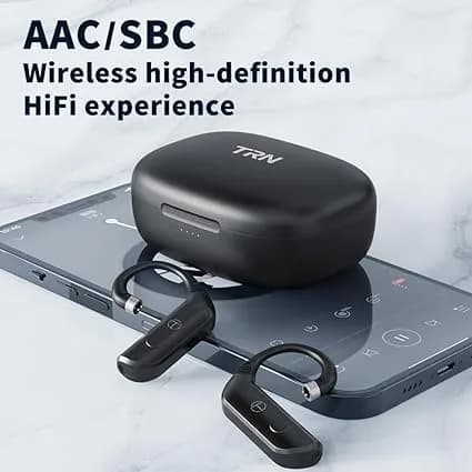 Fanmusic TRN BT20 Pro Wireless Earphones | Bluetooth 5.3, Swappable Connectors, 50H Playback thumbnail 7