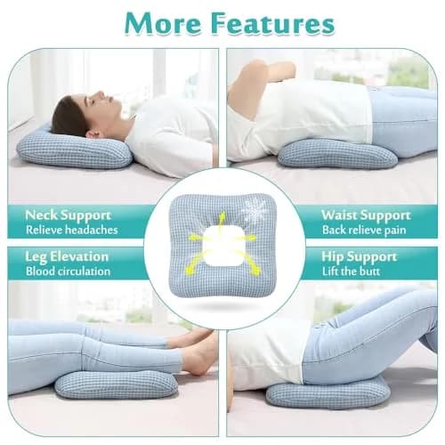 AOSSA Donut Pillow for Bed Sores & Pressure Relief 37cm x 37cm x 7.6cm | Supports Coccyx & Post-Surgery Recovery thumbnail 5