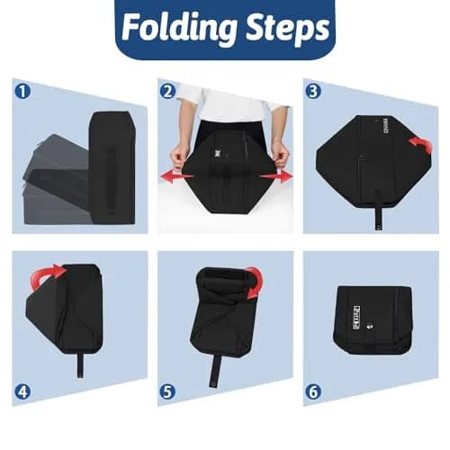 Petskd Portable Cat Travel Litter Box with Lid, Black | Leakproof & Lightweight for Travel thumbnail 7