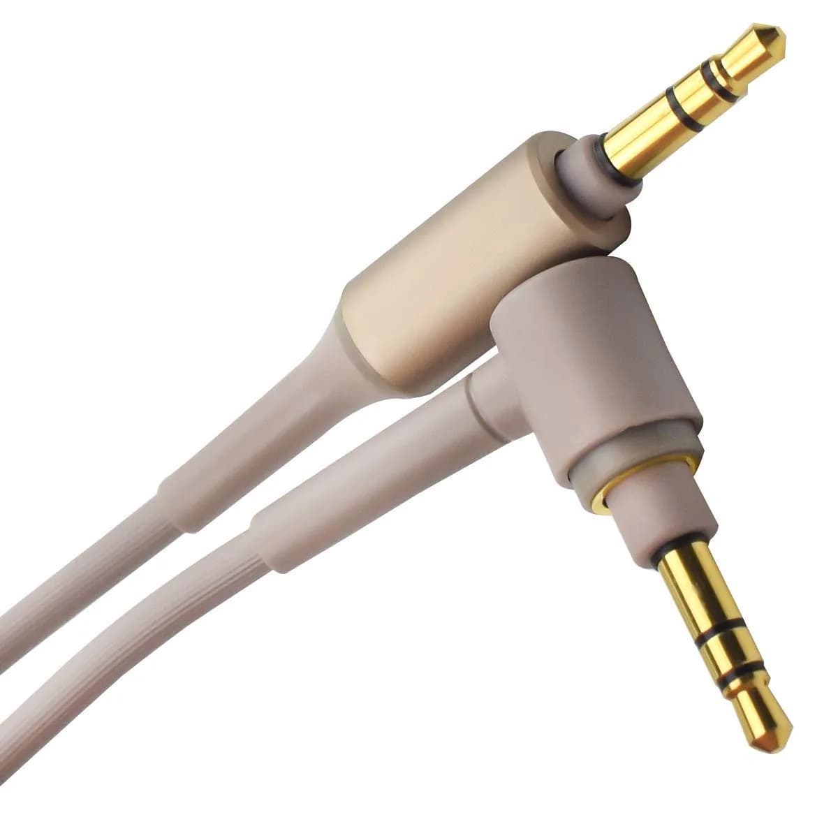 Toeasor Gold Replacement Audio Cable Cord Aux Wire 1.5m (4.9ft) | Compatible with Sony WH-1000XM Series Headphones - view 2